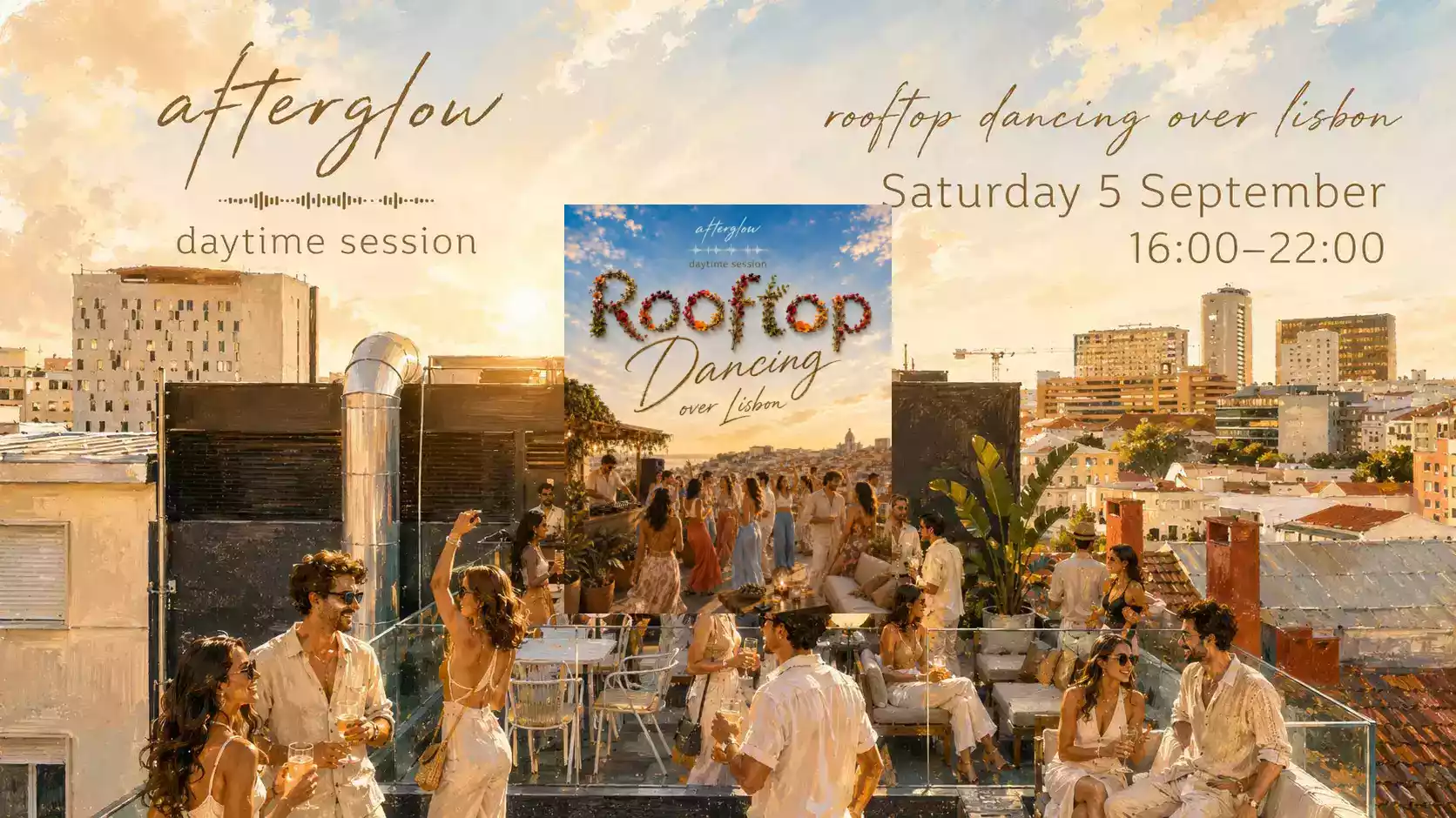 hidden rooftop dancing over lisbon & live set recordings