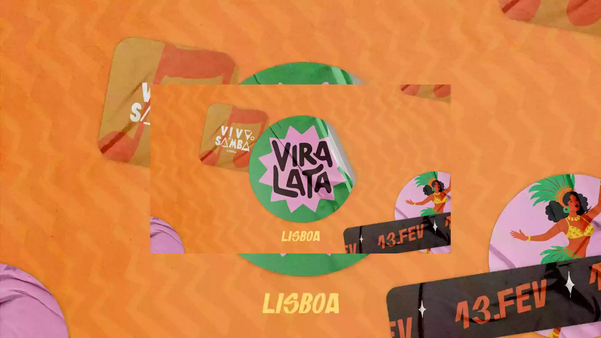 vira lata x viva o samba (carnaval)