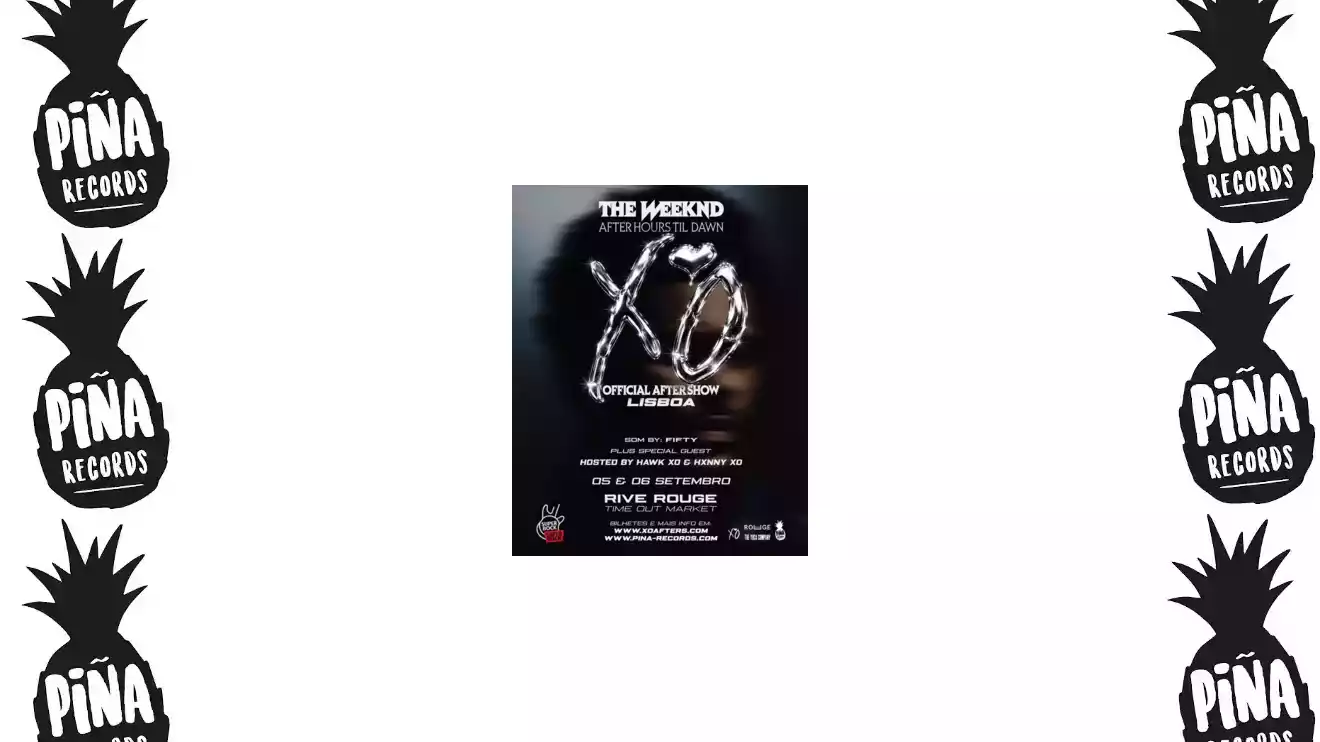 the weeknd official afterparty x piña records