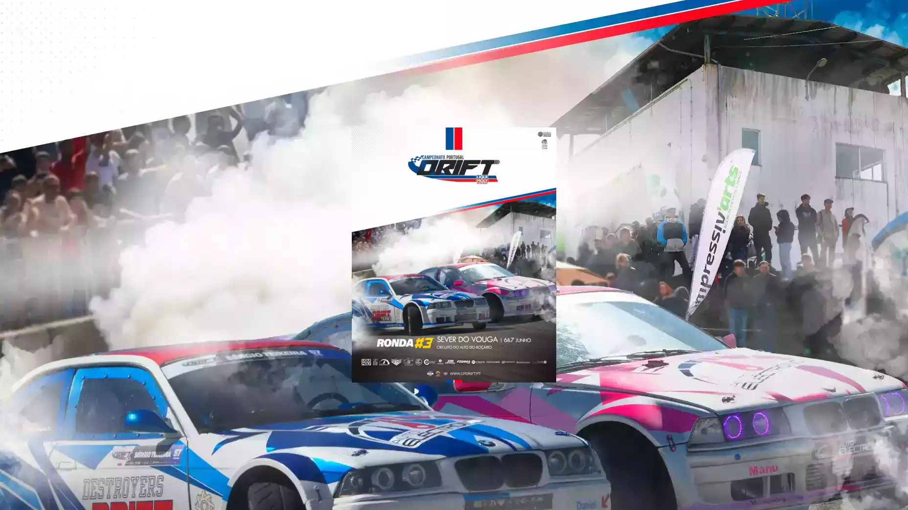 3.ª prova campeonato portugal drift sever do vouga