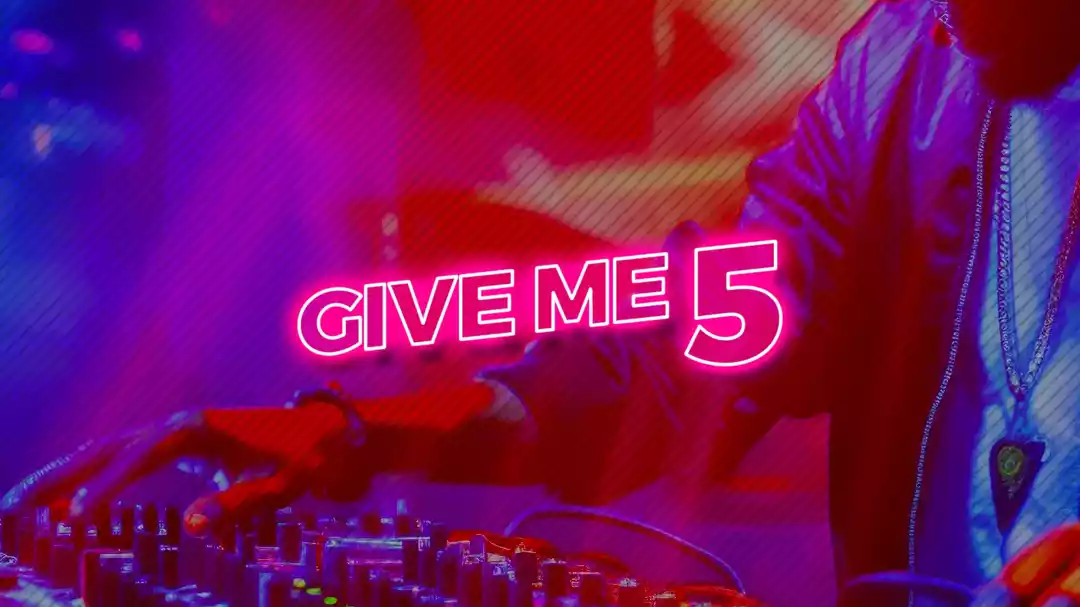 give me 5 - muxima bar